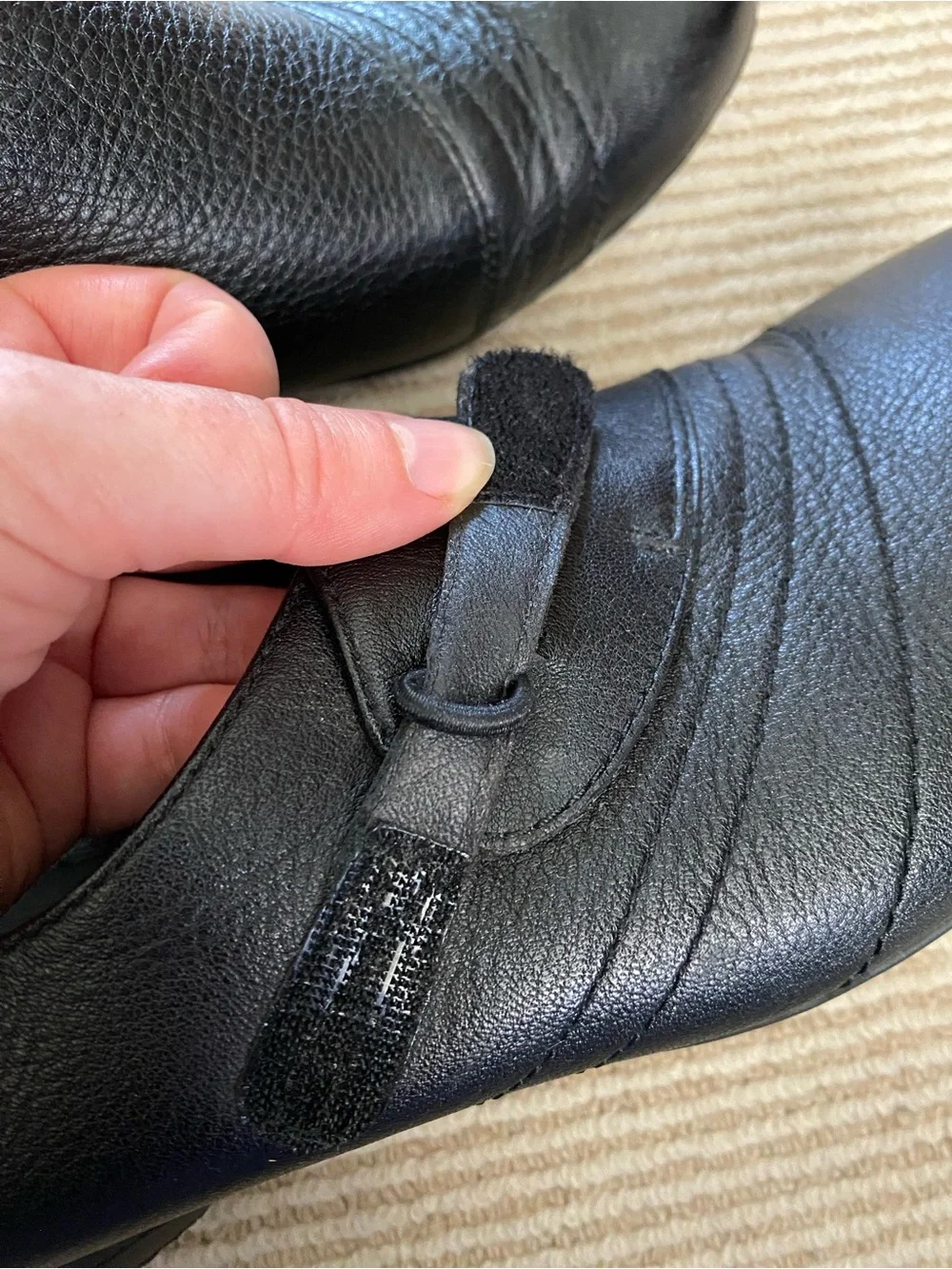 Dansko Black Leather Franny Loafers Flats Comfort Size EU 40 / US 9.5 - 10